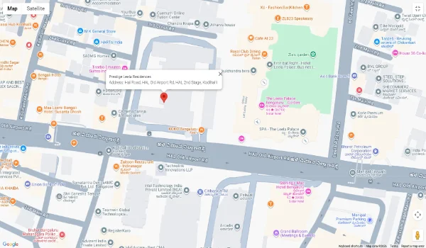 Featured Image of Prestige Leela Residences Location