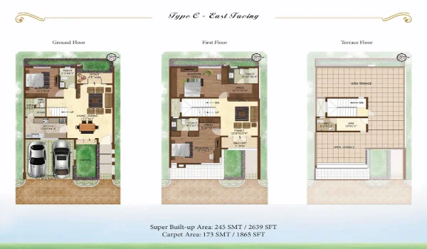 Featured Image of Prestige Woodside Floor Plan 1