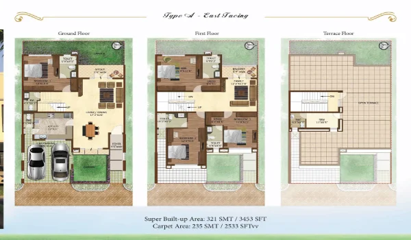 Featured Image of Prestige Woodside Floor Plan 2